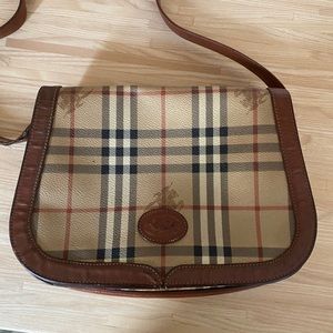 Burberry Handbag brown leather